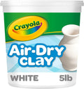 Crayola Air Dry Clay (5lbs), Teacher Supplies, Natural White Modeling Clay for Kids, Sculpting Material, Bulk Craft Supplies for Art Classrooms Jansha Store