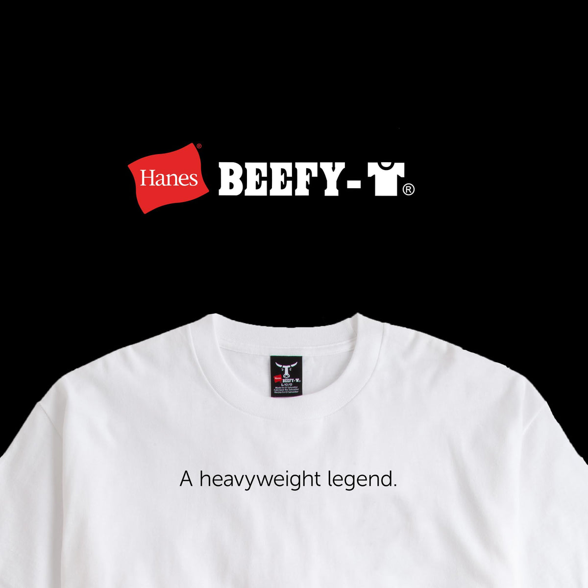 Hanes Men's Beefy-T T-Shirt, Heavyweight Cotton T-Shirts for Men, 1 or 2 Pack, Men's Tees (Tall Jansha Store