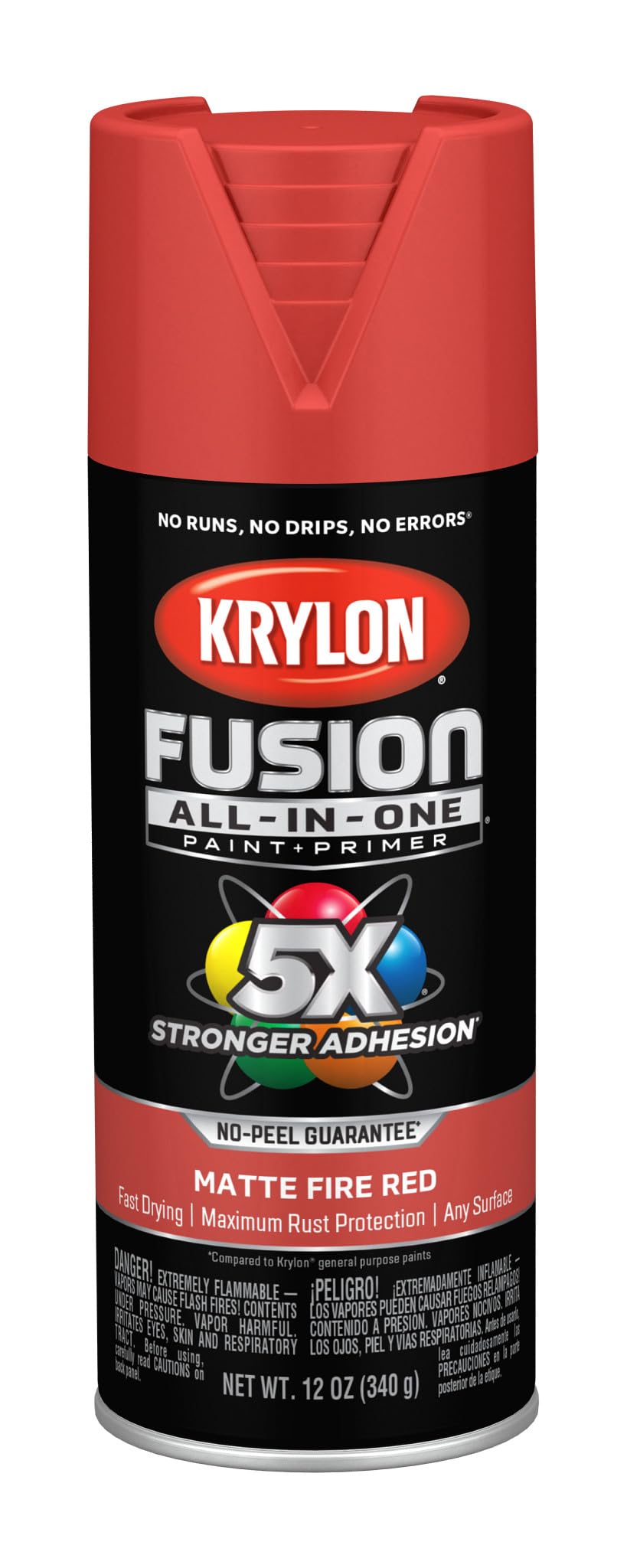 Krylon Fusion All-In-One 12 Oz. Gloss Spray Paint, Hot Pink - 1 Each Jansha Store
