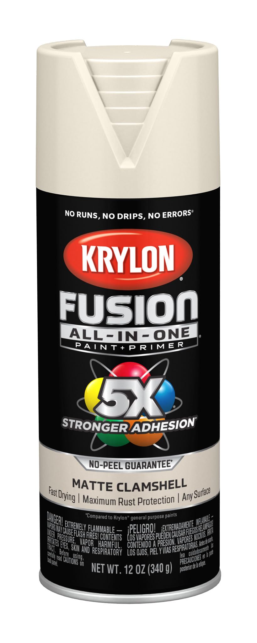 Krylon Fusion All-In-One 12 Oz. Gloss Spray Paint, Hot Pink - 1 Each Jansha Store