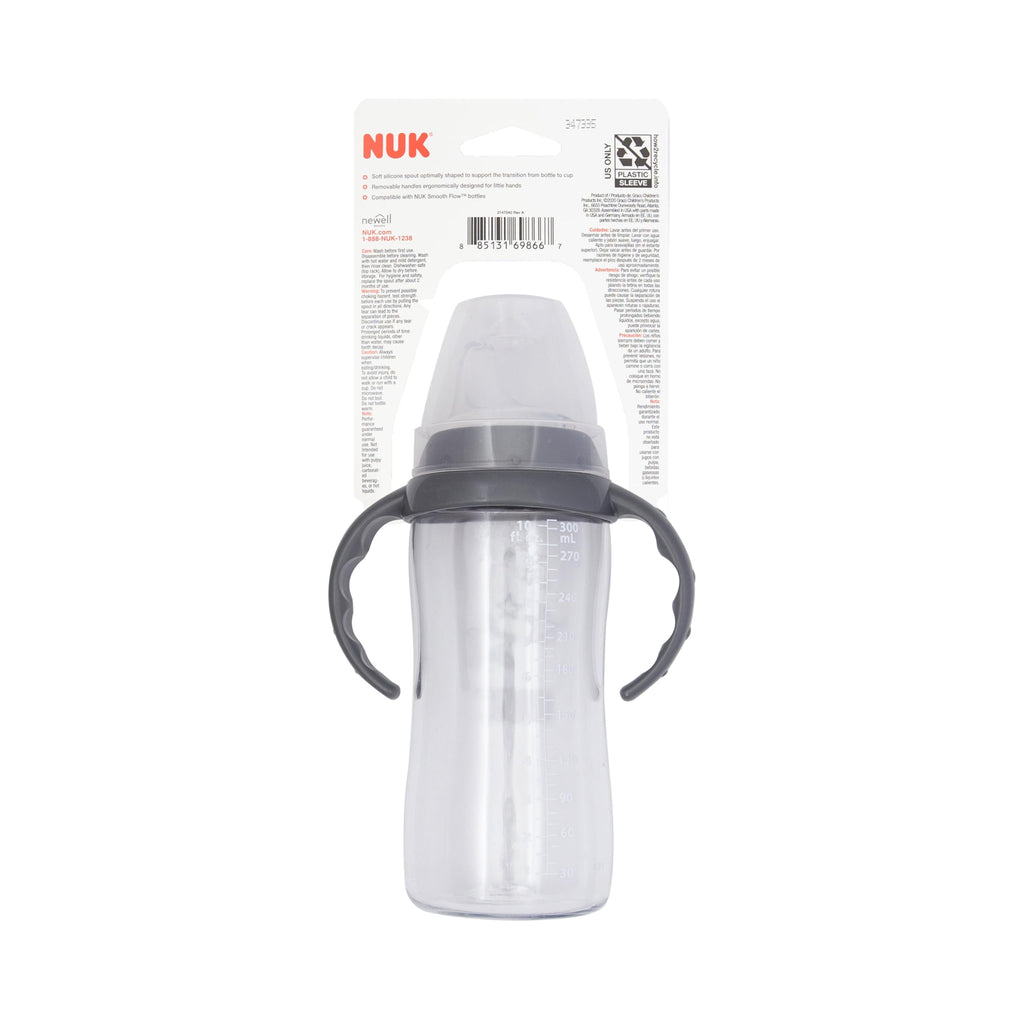 NUK for Nature Learner Cup, 10 oz, 9+ Months – BPA Free, Spill Proof Sippy Cup Jansha Store