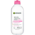 Garnier Micellar Water, Hydrating Facial Cleanser & Makeup Remover, Suitable for Sensitive Skin, Vegan, Cruelty Free, 13.5 Fl Oz (400mL), 1 Count Jansha Store