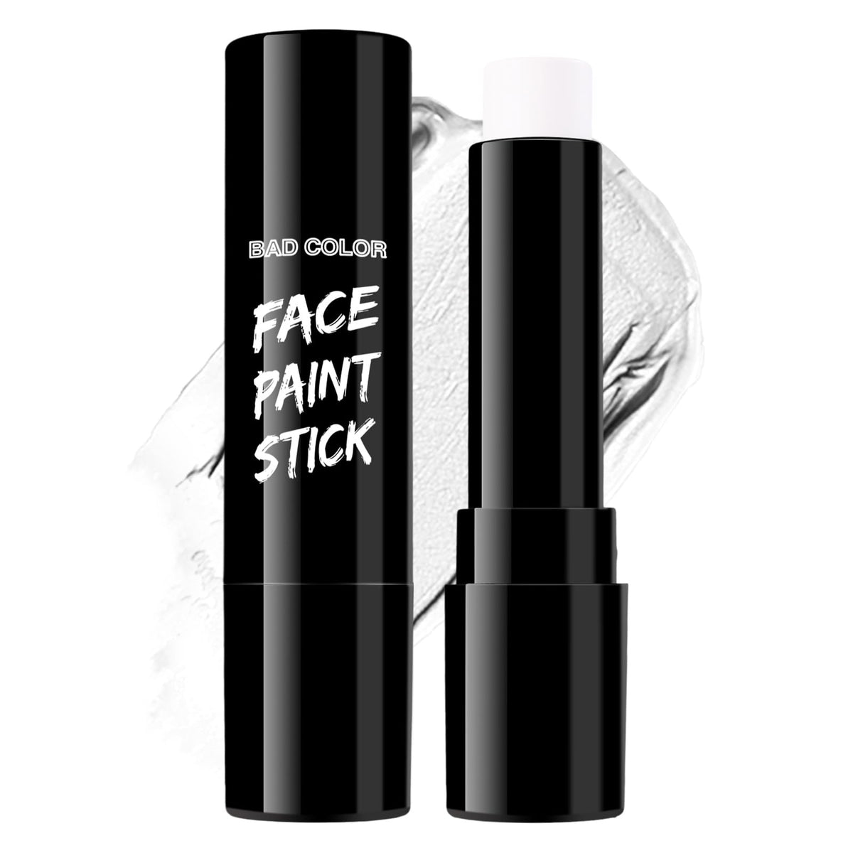 BADCOLOR Black Cream-Blendable Face Body Paint Stick for Adults Children Eye Black Softball Football Baseball Sports , Non-Toxic Hypoallergenic for Halloween SFX Makeup Cosplay Joker Costume Parties Jansha Store