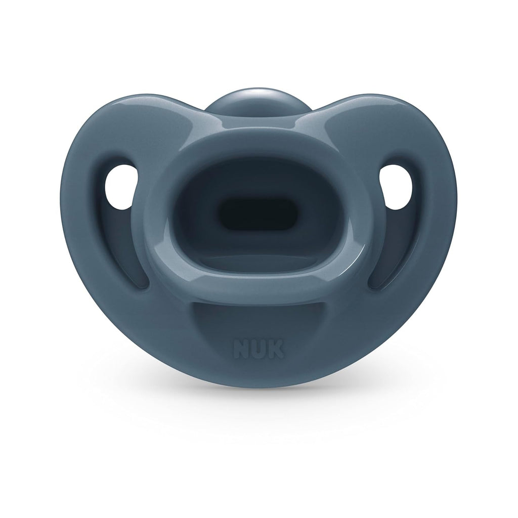 NUK Timeless Comfy Orthodontic Pacifier, 0-6 Months, 5-Pack, Pink Assorted Jansha Store