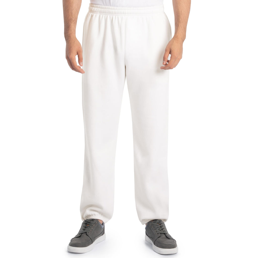 Fruit of the Loom Eversoft Fleece Elastic Bottom Sweatpants with Pockets, Relaxed Fit, Moisture Wicking, Breathable Jansha Store