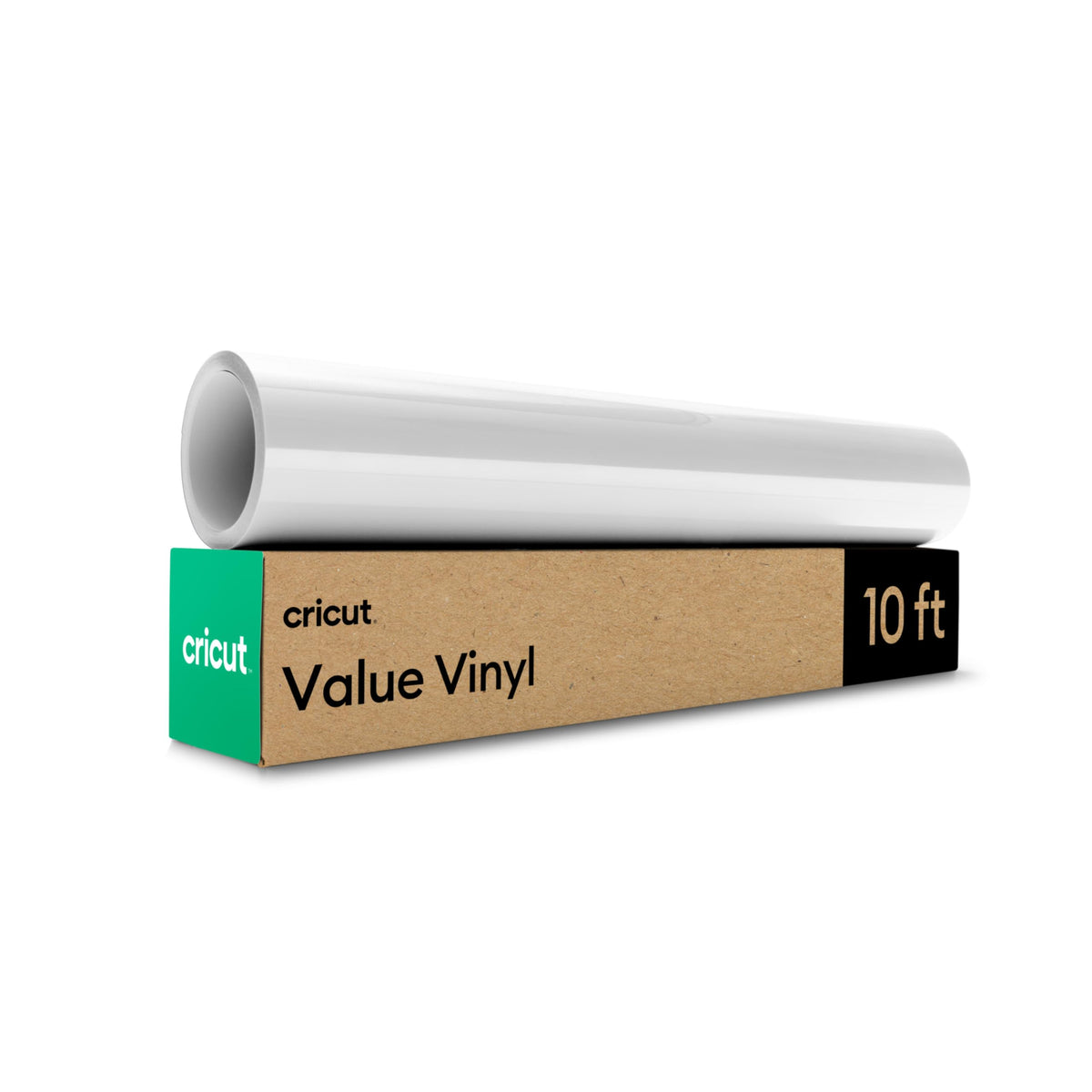 Cricut® Value Permanent Vinyl, White (12 in x 10 ft) Jansha Store