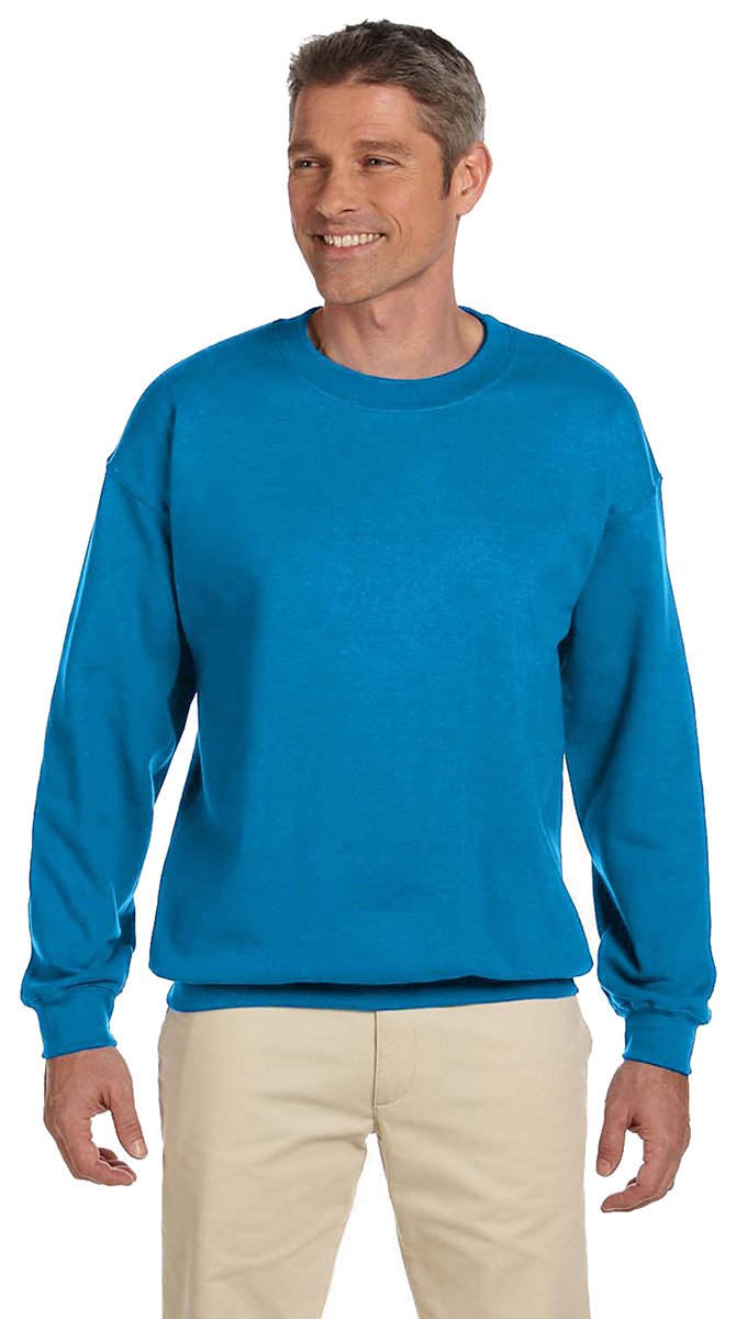 Gildan Unisex Adult Fleece Crewneck Sweatshirt, Style G18000, Multipack Jansha Store