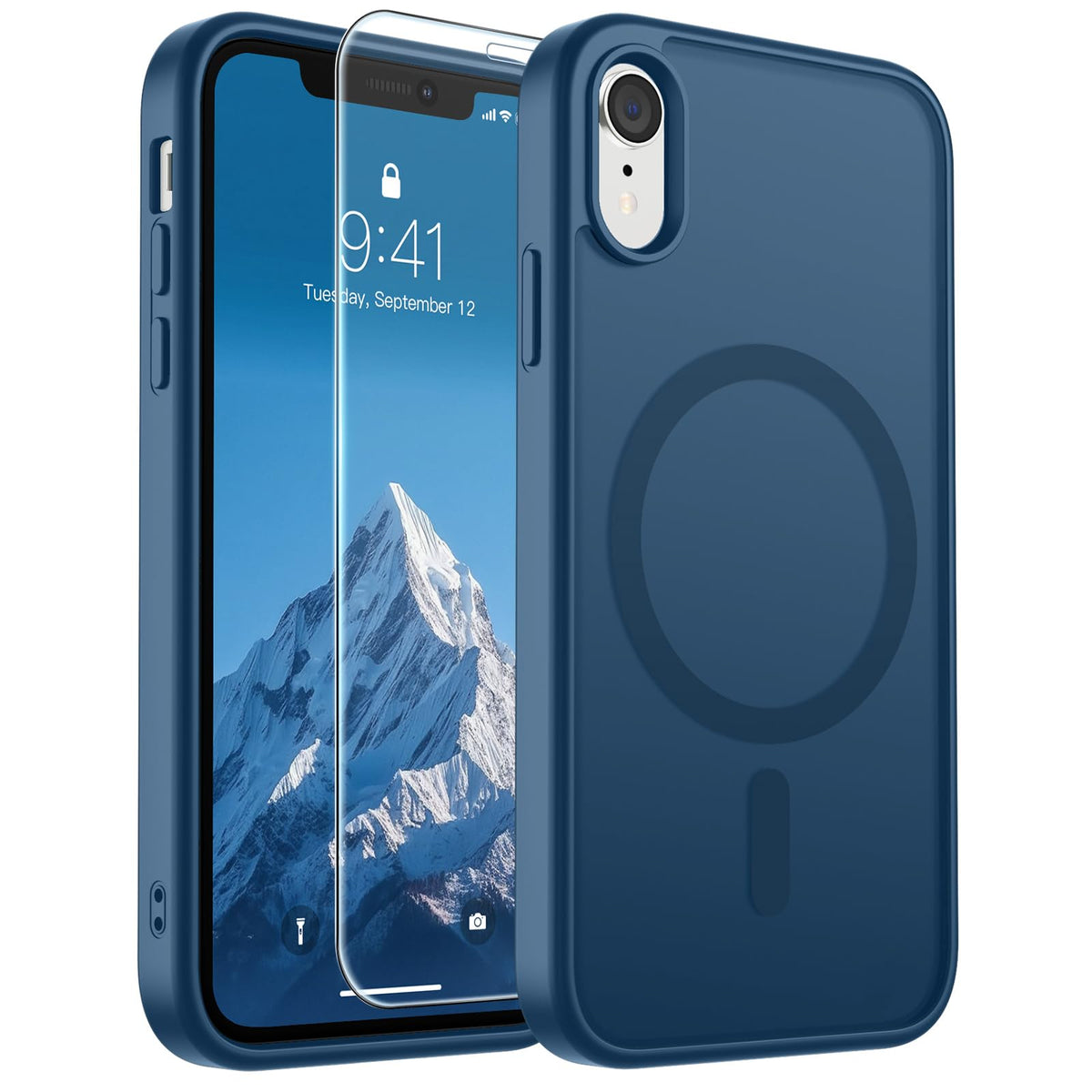 SUPFINE Magnetic for iPhone 12 Mini Case/iPhone 13 Mini Case Black Jansha Store