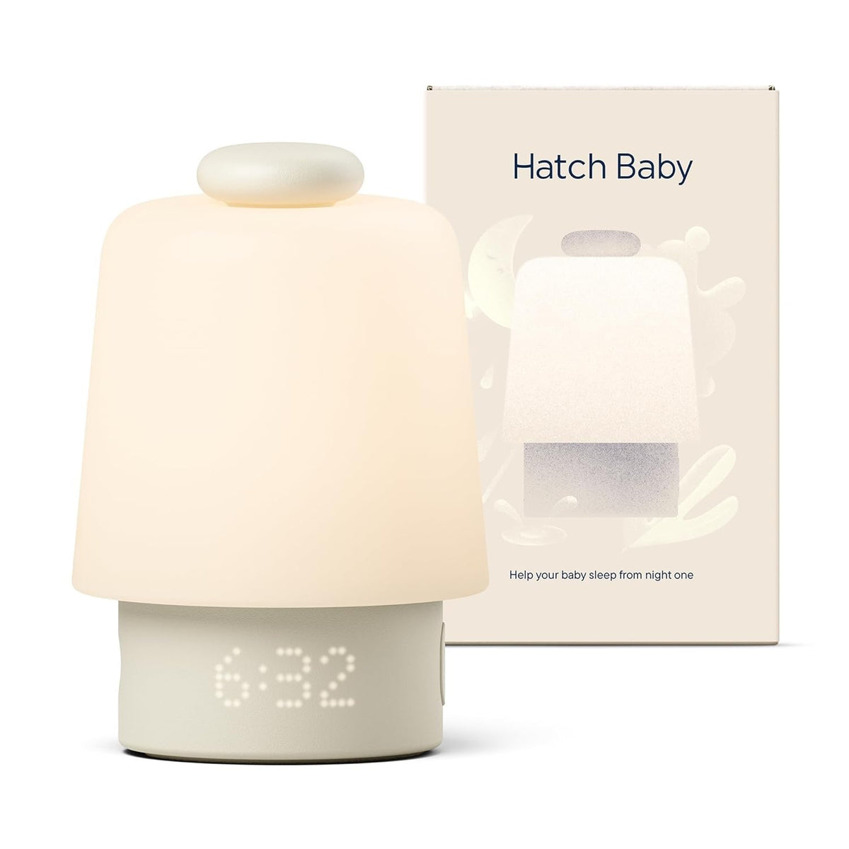 Hatch Baby Sound Machine & Night Light Routine Builder (Putty) Jansha Store