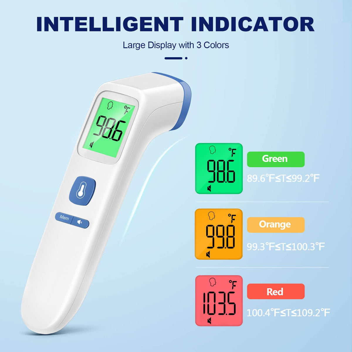 Goodbaby No-Touch Thermometer for Adults and Kid, Accurate Baby Thermometer Jansha Store