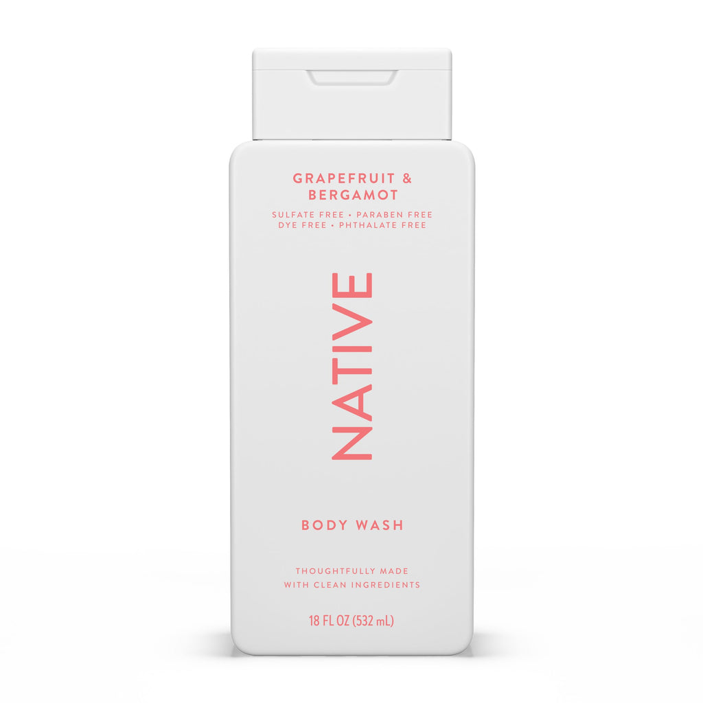 Native Clean Body Wash for Women & Men, Eucalyptus & Mint, 18 fl oz Jansha Store