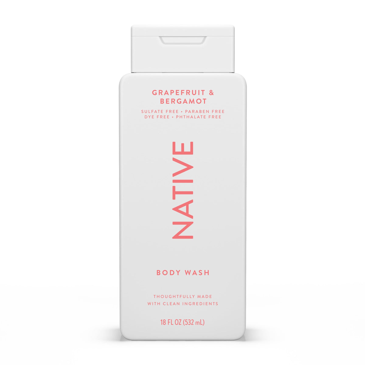 Native Clean Body Wash for Women & Men, Eucalyptus & Mint, 18 fl oz Jansha Store