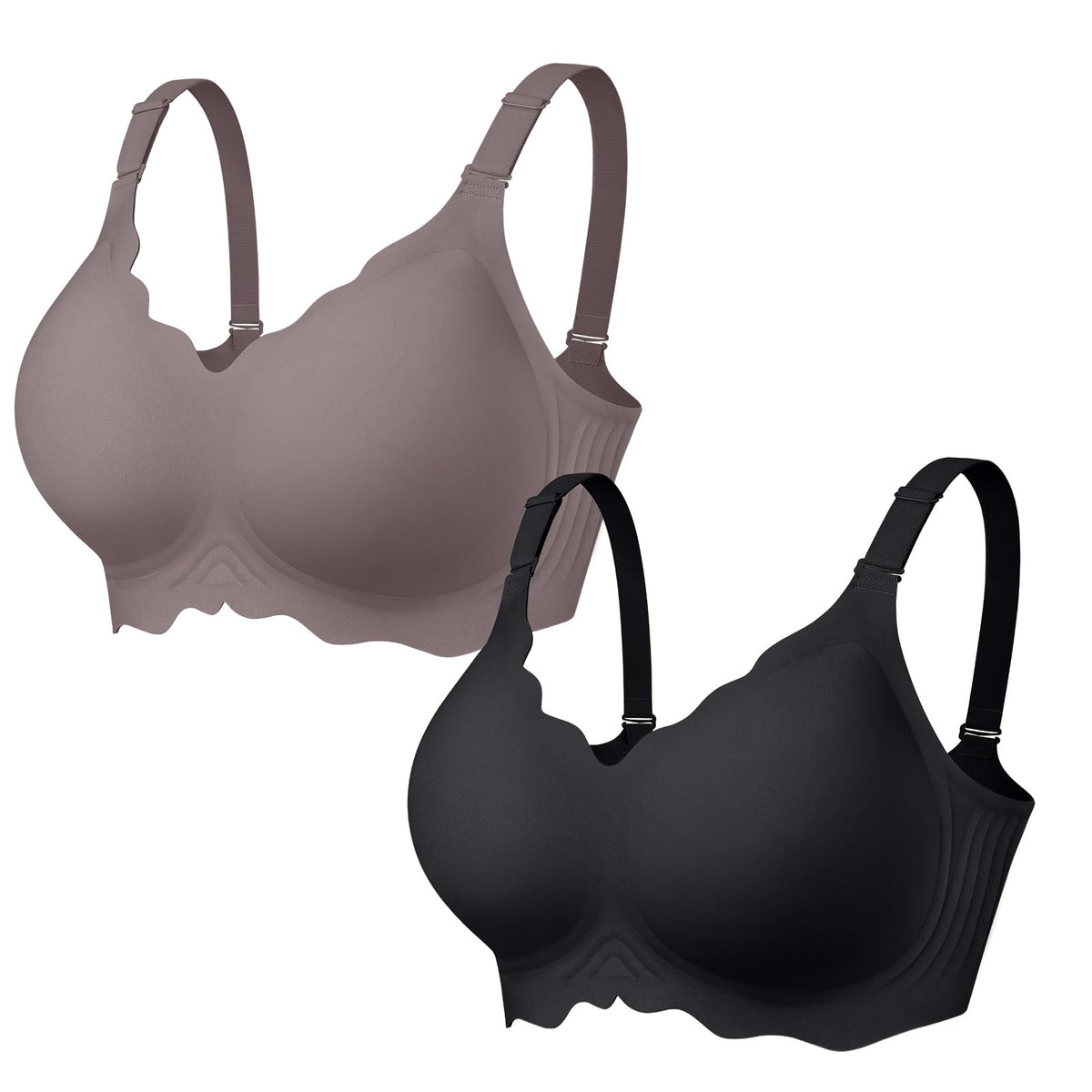 OEAK Women Value Series Jelly Bras Wireless Pushup Convertible Bra Jansha Store
