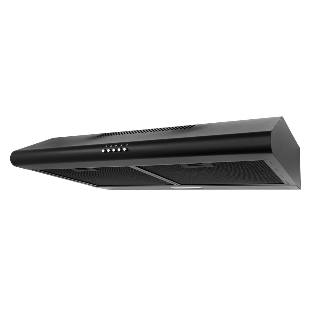 COSMO COS-5MU30 30 in. Delta Collection Ducted Under Cabinet Range Hood, Button Controls, Reusable Filters, LED Lights, Stainless Steel Jansha Store