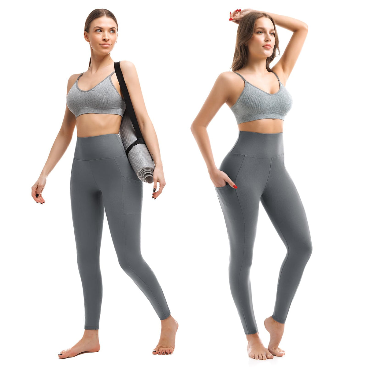 Walifrey Leggings with Pockets for Women Jansha Store