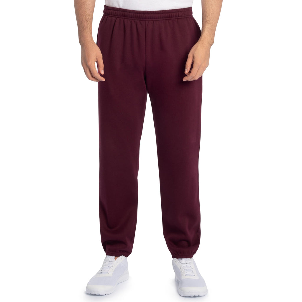 Fruit of the Loom Eversoft Fleece Elastic Bottom Sweatpants with Pockets, Relaxed Fit, Moisture Wicking, Breathable Jansha Store