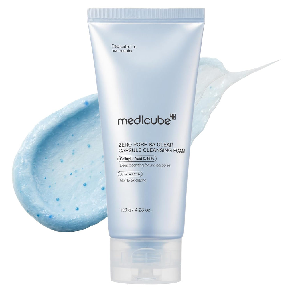 medicube Facial Cleanser Zero Pore Capsule Foam Cleanser Jansha Store