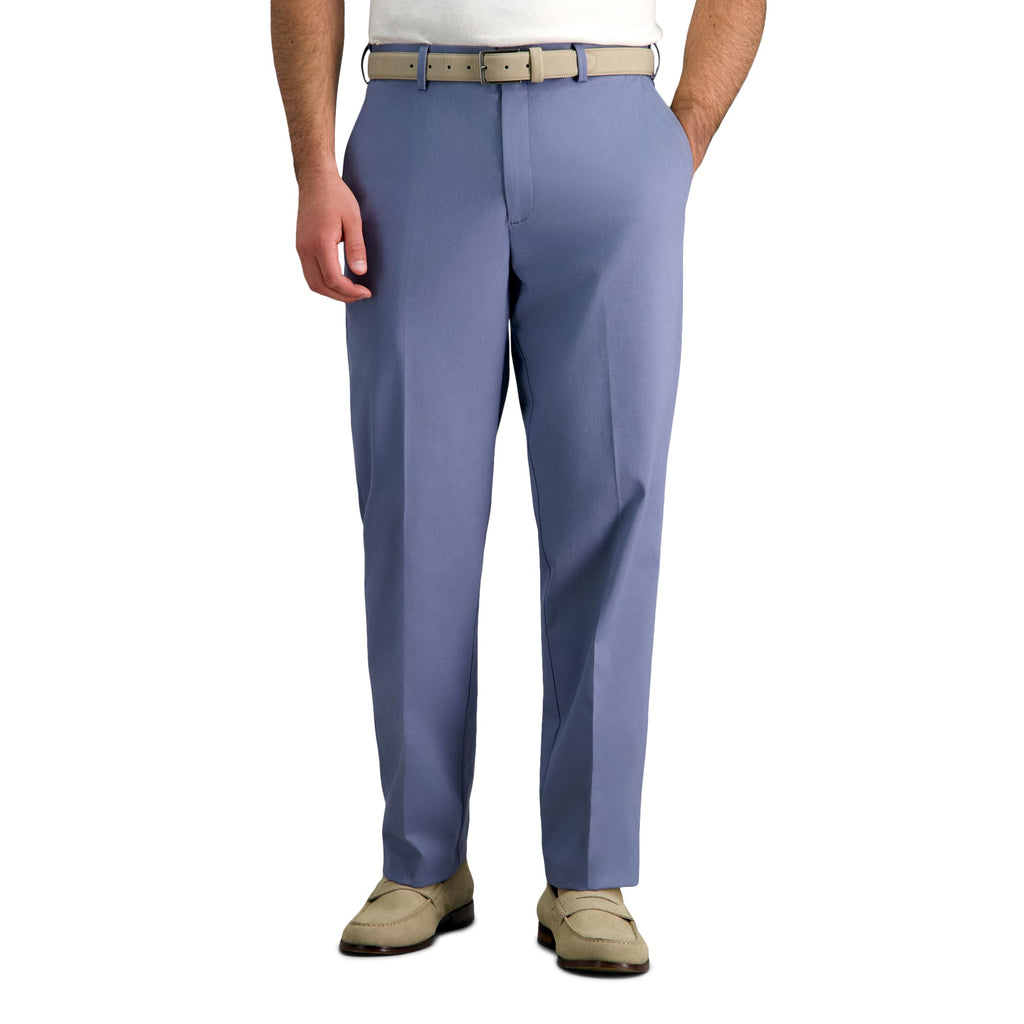 Haggar Men's Classic Fit Premium No Iron Khaki Pant Jansha Store