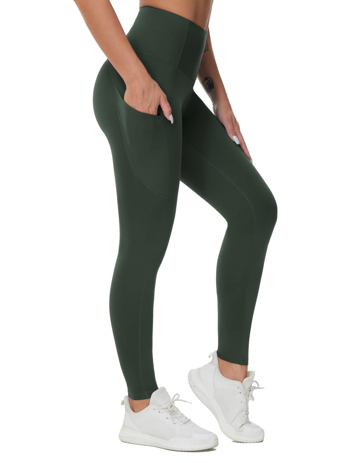 THE GYM PEOPLE Women's Thick High Waist Yoga Pants Workout Leggings Jansha Store