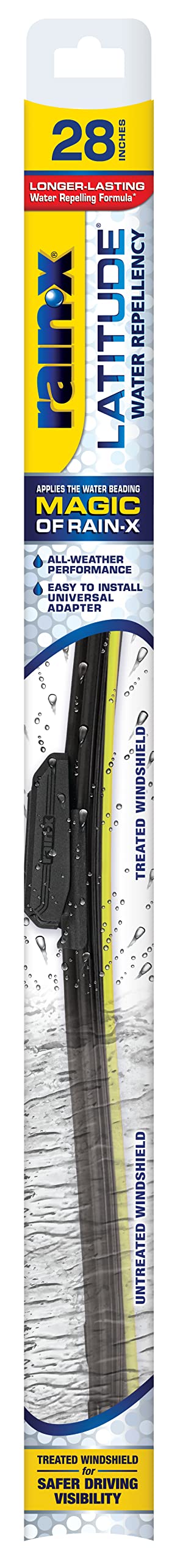 Rain-X 810363 Repellency Water Repellent Wiper Blades, 22" Windshield Wipers (Pack of 2), All Weather Streak-Free for Enhanced Visibility w/Water Repellency Formula [Amazon Exclusive] Jansha Store