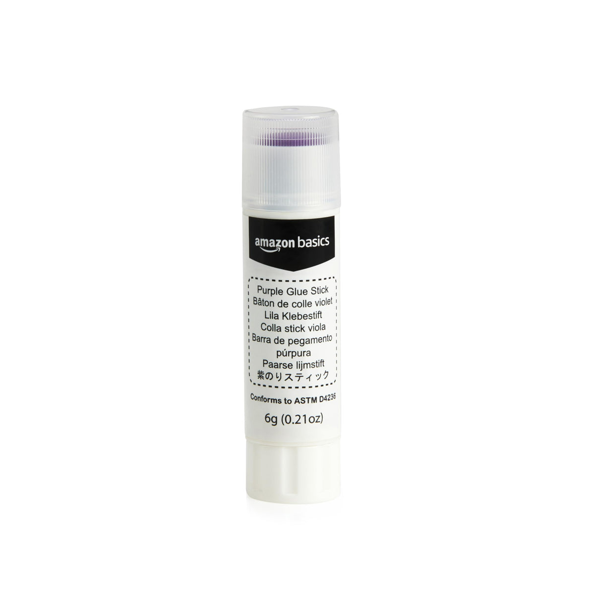 Amazon Basics Purple Washable School Glue Sticks for Classroom Supplies and Crafting, Dries Clear, 0.24-oz Stick, 30-Pack Jansha Store