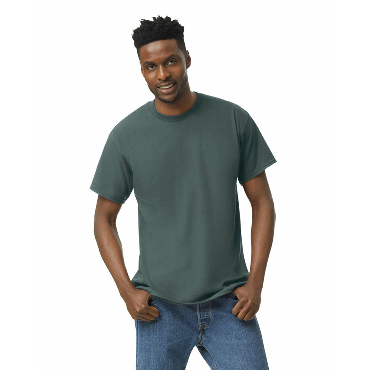 Gildan Adult Heavy Cotton T-Shirt, Style G5000 Jansha Store