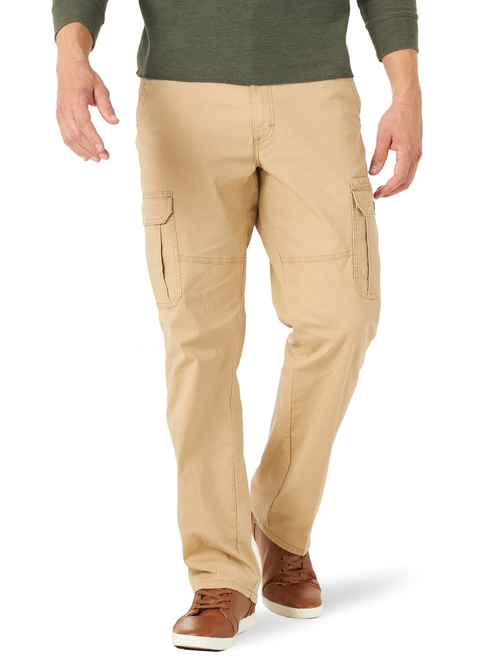 Wrangler Men's Relaxed Fit Stretch Cargo Pant Jansha Store