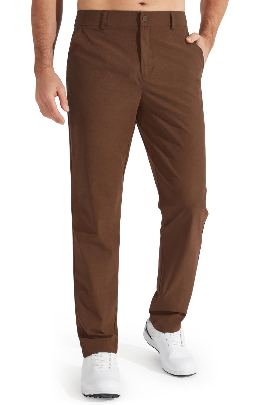 Libin Mens Golf Pants Stretch Work Dress Pants 30"/32"/34" Quick Dry Lightweight Casual Comfy Trousers with Pockets Jansha Store