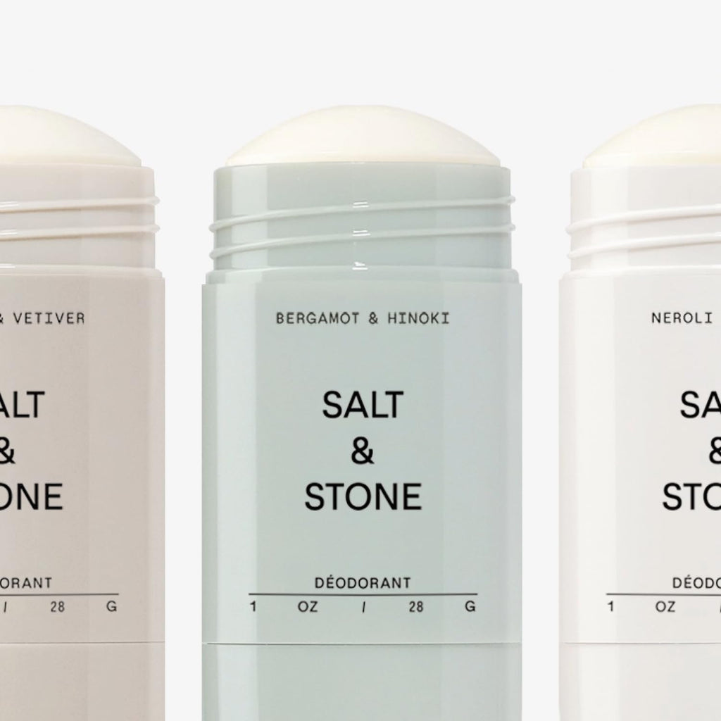 Salt & Stone Aluminum-Free Deodorant for Women & Men Saffron & Cedar 2.6 oz Jansha Store
