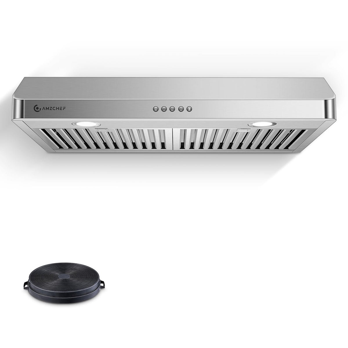 AMZCHEF 30" Under Cabinet Range Hood, 750CFM Stainless Steel Vent Hood Jansha Store