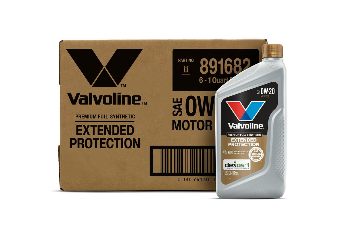 Valvoline Advanced Full Synthetic SAE 0W-20 Motor Oil 5 QT Jansha Store