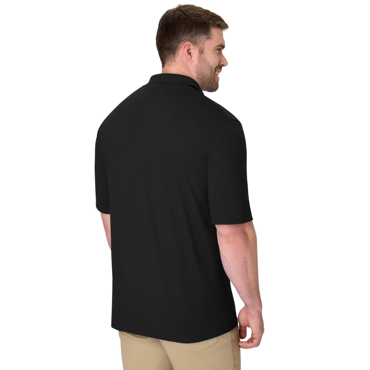Hanes Men’s X-Temp Short Sleeve Polo Shirt, Midweight Men's Shirt Jansha Store