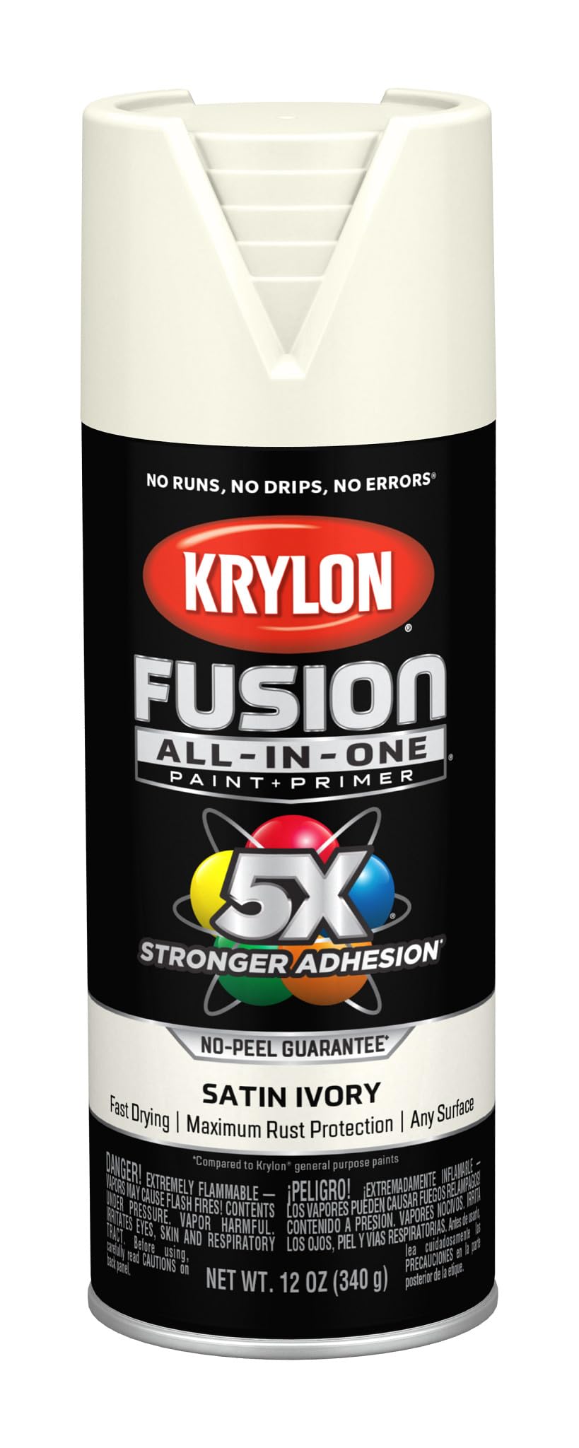 Krylon Fusion All-In-One 12 Oz. Gloss Spray Paint, Hot Pink - 1 Each Jansha Store