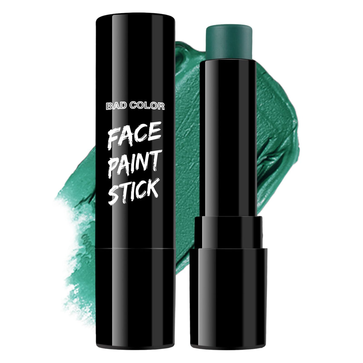 BADCOLOR Black Cream-Blendable Face Body Paint Stick for Adults Children Eye Black Softball Football Baseball Sports , Non-Toxic Hypoallergenic for Halloween SFX Makeup Cosplay Joker Costume Parties Jansha Store