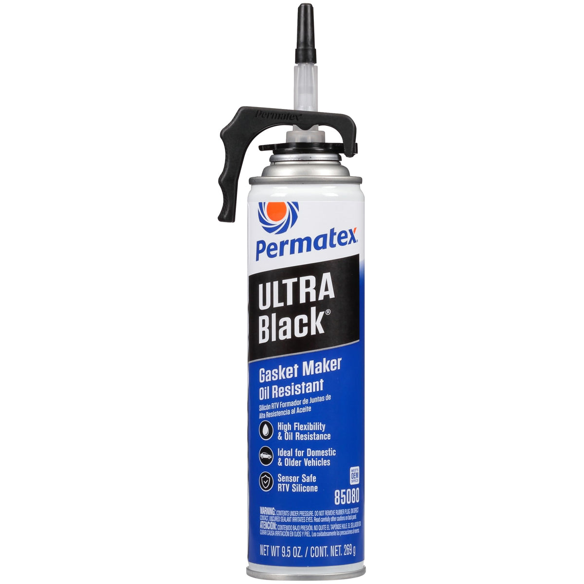 Permatex 82180 Ultra Black Maximum Oil Resistance RTV Silicone Gasket Maker, Sensor Safe and Non-Corrosive, for High Flex and Oil Resistant Applications 3 oz Jansha Store