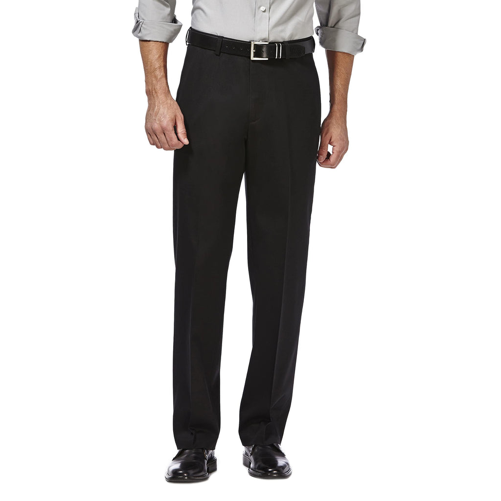 Haggar Men's Classic Fit Premium No Iron Khaki Pant Jansha Store