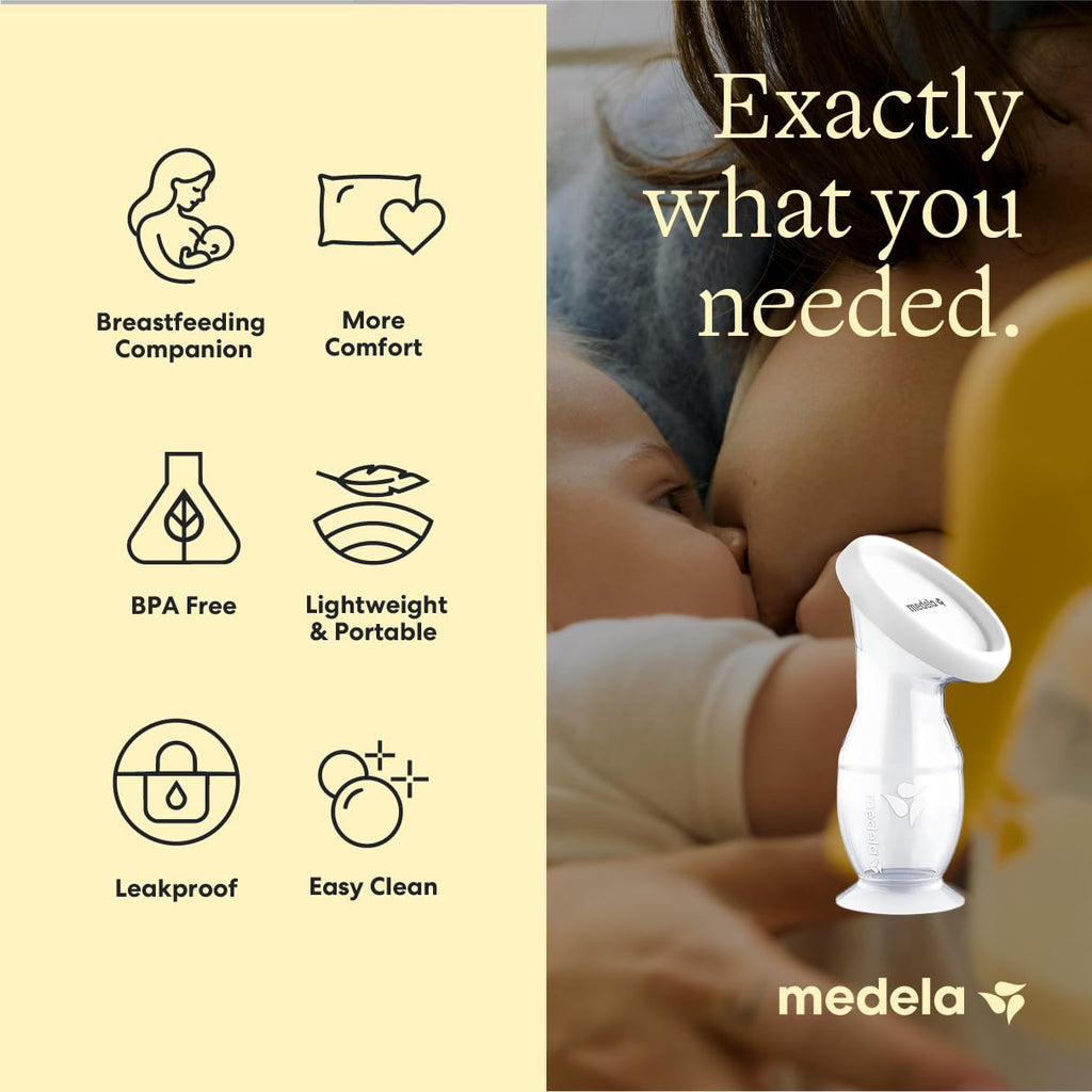 Medela Harmony Manual Breast Pump, On-the-Go, More Milk Output Jansha Store