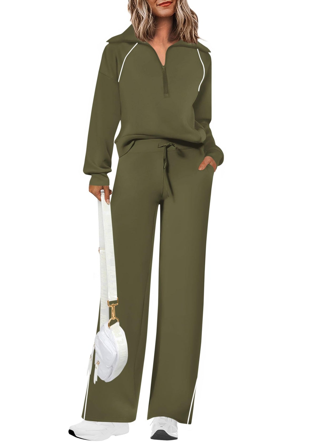 PRETTYGARDEN Women's 2 Piece Matching Lounge Set Sweatsuits Jansha Store