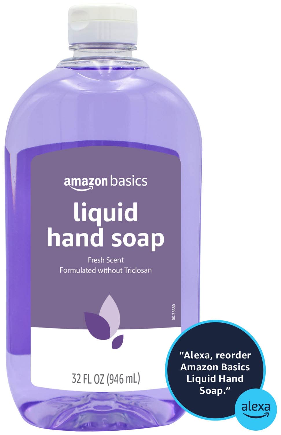 Amazon Basics Gentle & Mild Clear Liquid Hand Soap Refill, Triclosan-Free, Dermatologist-Tested, pH Balanced, Cruelty-Free, 50 Fluid Ounces, 1-Pack (Previously Solimo) Jansha Store