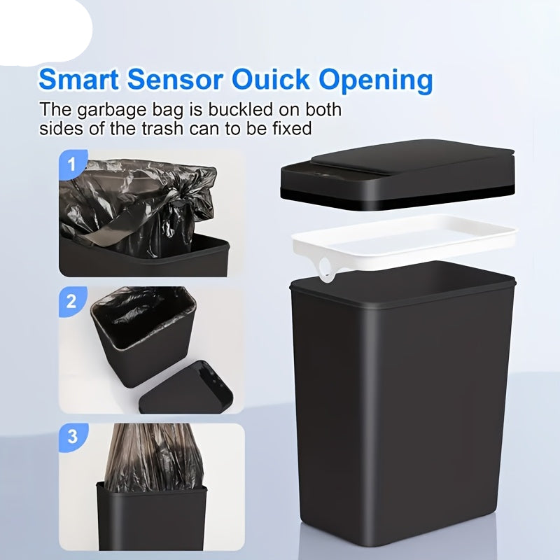 Smart Sensor Trash Can for Home LPT