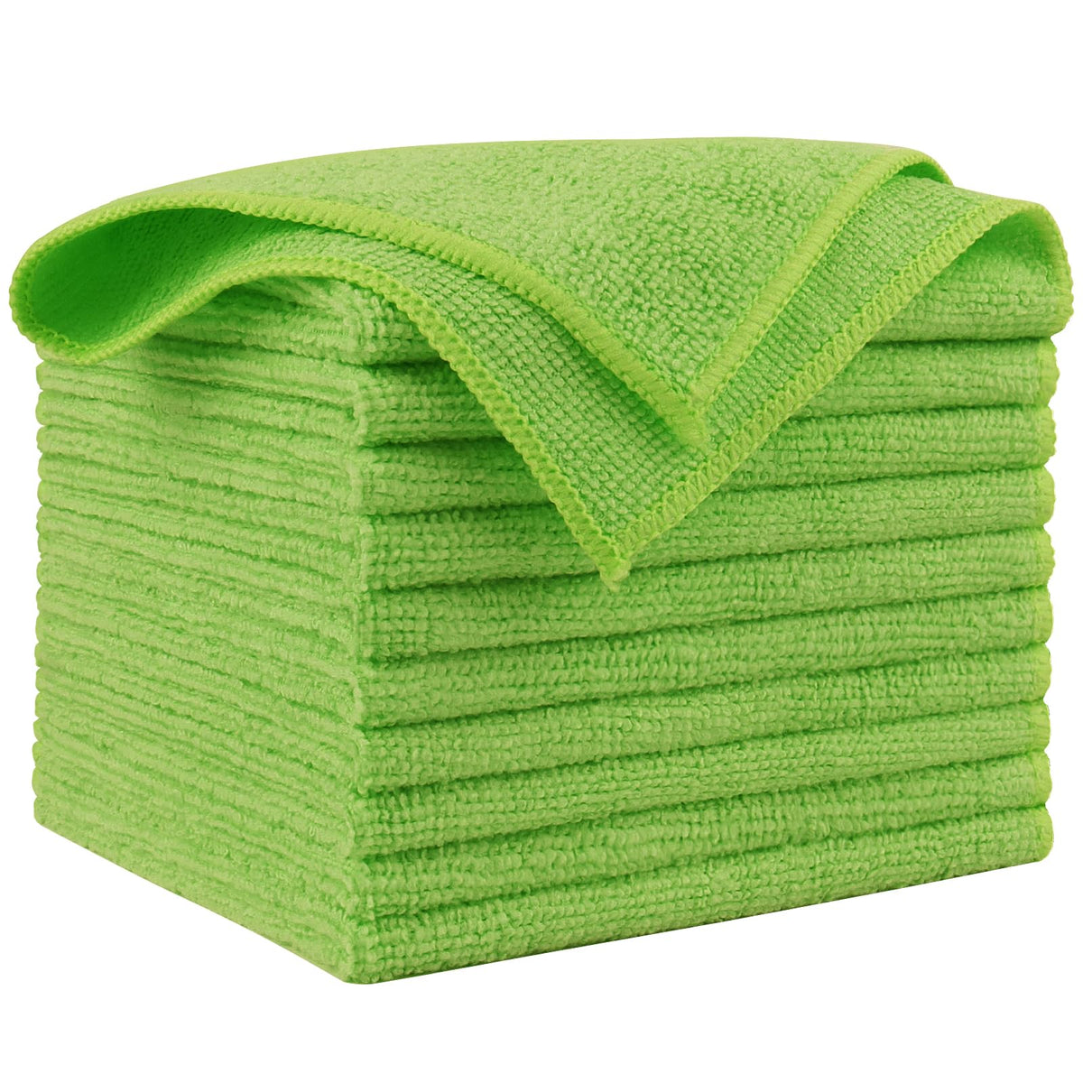 AIDEA Microfiber Cleaning Cloth-50PK, Microfiber Towels for Cars, 12"×12" Jansha Store