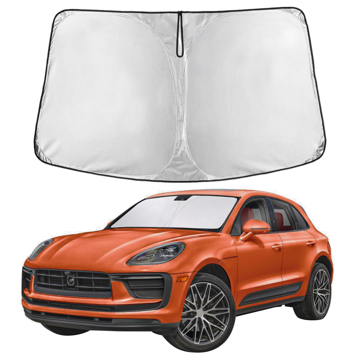 EcoNour Car Windshield Sun Shade, Front Window Sun Blocker for SUVs,Sedan Jansha Store