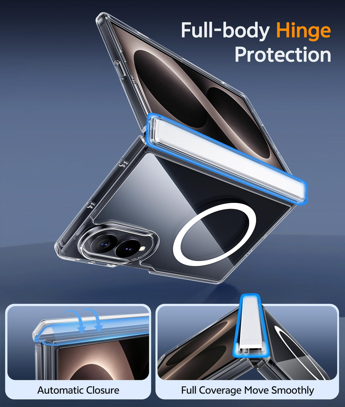FNTCASE for iPhone 18 Pro Max/17 Pro Max Case Fit for Magsafe Jansha Store