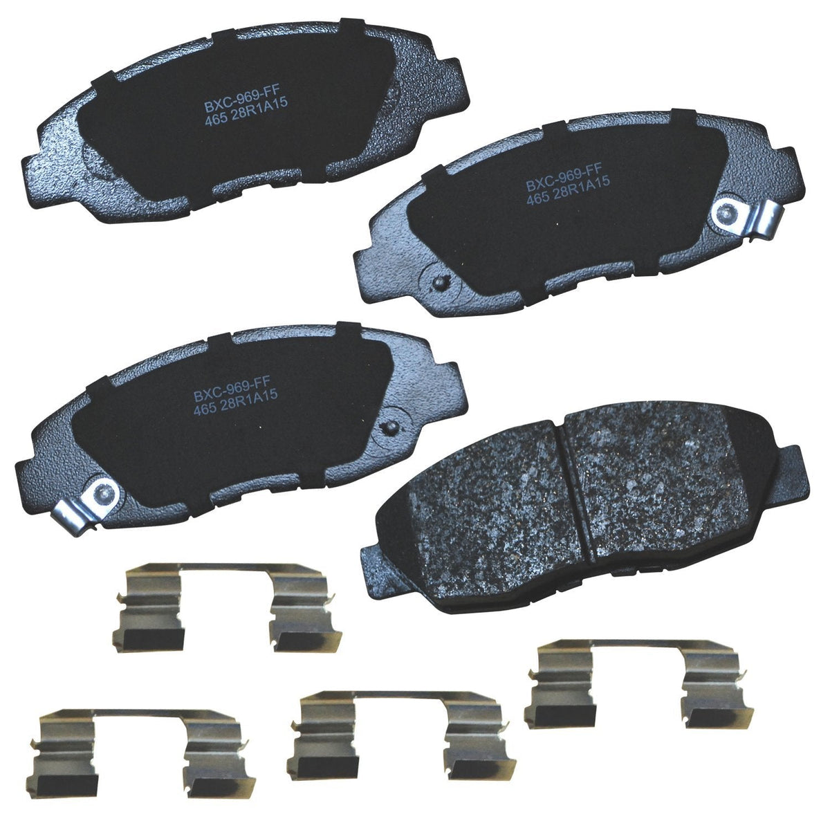 Bendix Premium SBC436A Ceramic Front Brake Pads for Toyota 4Runner 2002-2001, Hilux 2004, Tacoma 1998-1995 Jansha Store