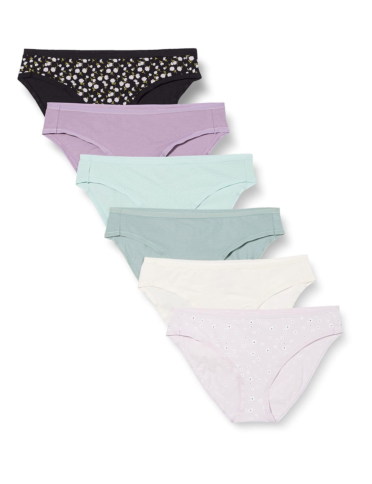Amazon Essentials Women's Cotton Spandex Bikini Brief Underwear (Available in Plus Size) Jansha Store