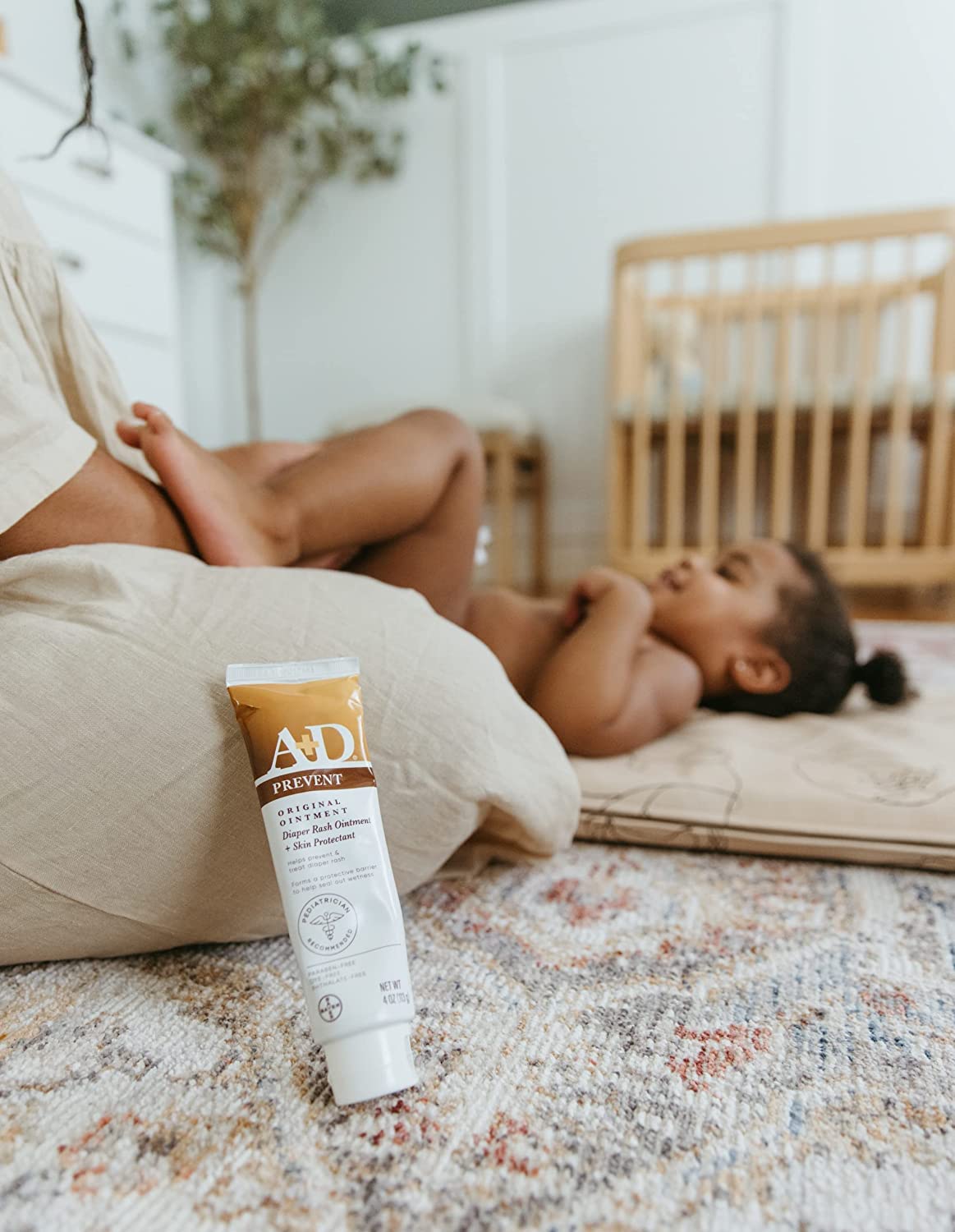 A+D Prevent + Heal Diaper Rash Ointment, With Vitamins A & D - 4 oz Tube Jansha Store