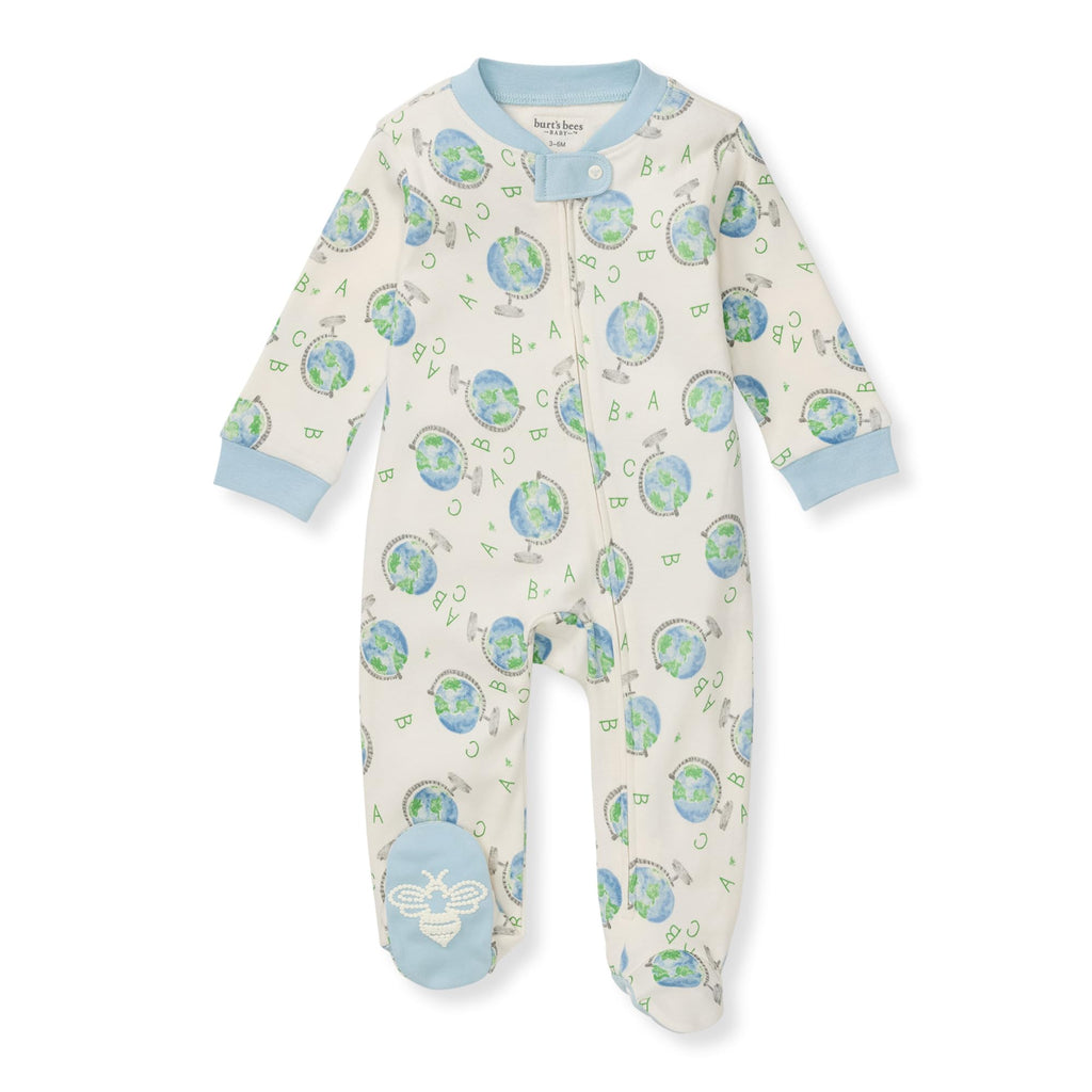 Burt's Bees Baby Baby Girl's Pajamas Sleep and Play Jansha Store