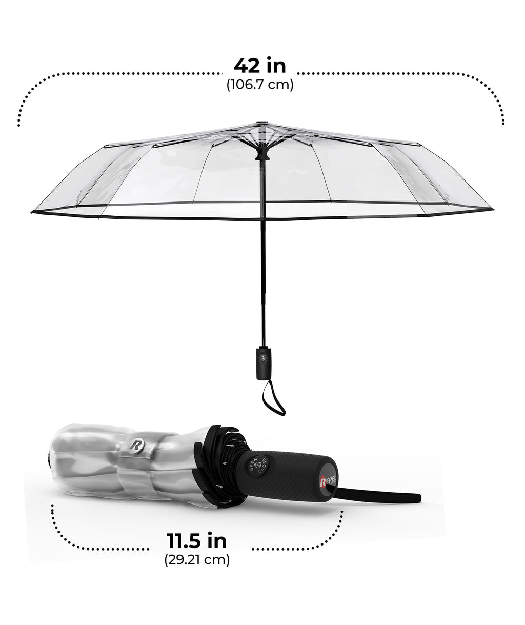Windproof Travel Umbrella - Compact & Withstands Winds up to 100MPH, Strongest Premium Auto Folding Umbrella for Rain and Sun - Durable, Light & Portable for Women & Men, Fits Backpack & Cars Jansha Store
