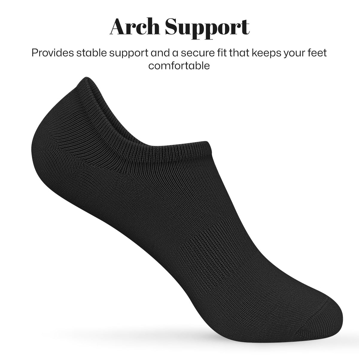 wernies No Show Socks Women Low Cut Ankle Socks Non Slip 4/8 Pairs Jansha Store
