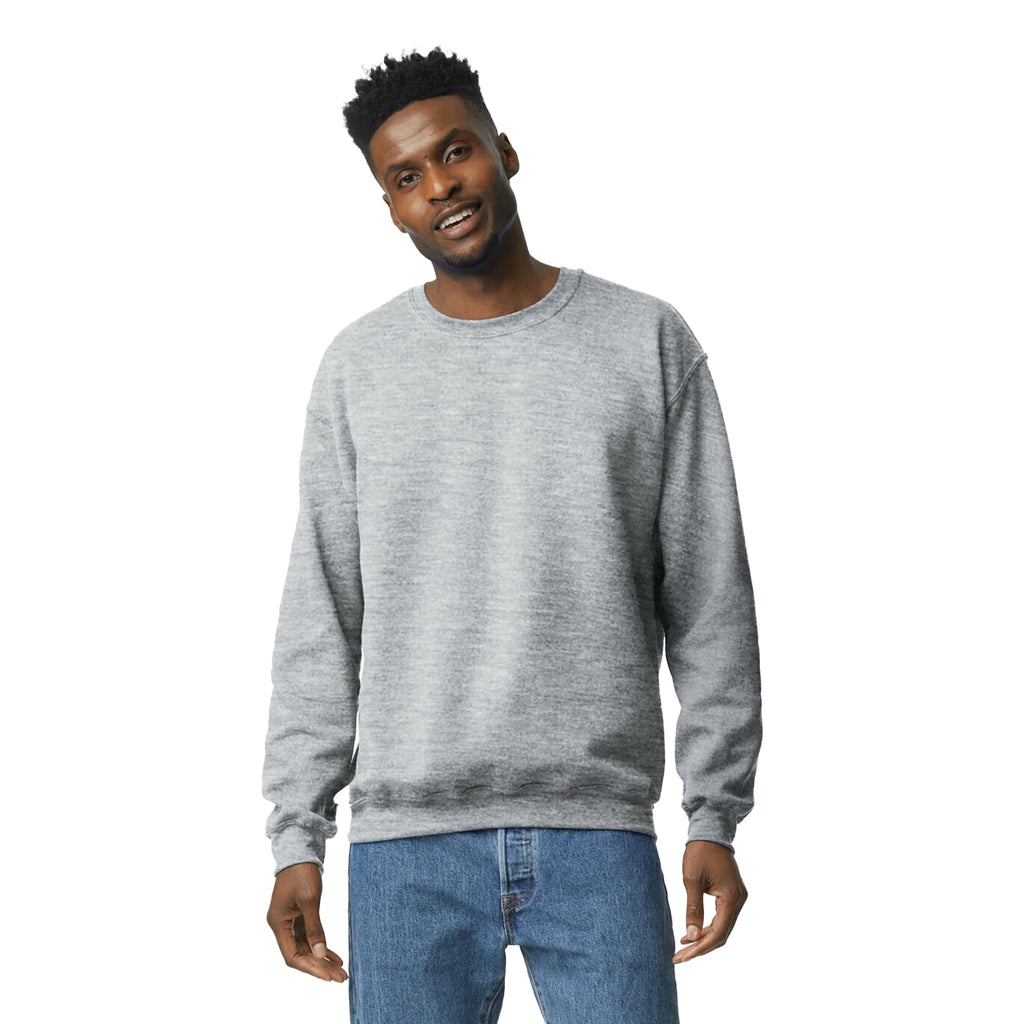 Gildan Unisex Adult Fleece Crewneck Sweatshirt, Style G18000, Multipack Jansha Store